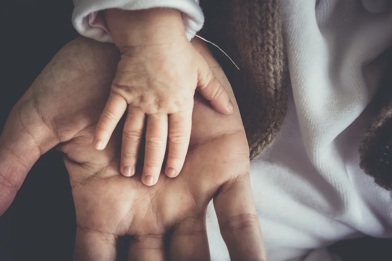 christmas wallpaper, man, child, hands, people, adult, toddler, father, fatherhood, parenthood, parenting, parent, growing up, fathers day. Celebrity parents: a reference you can cite